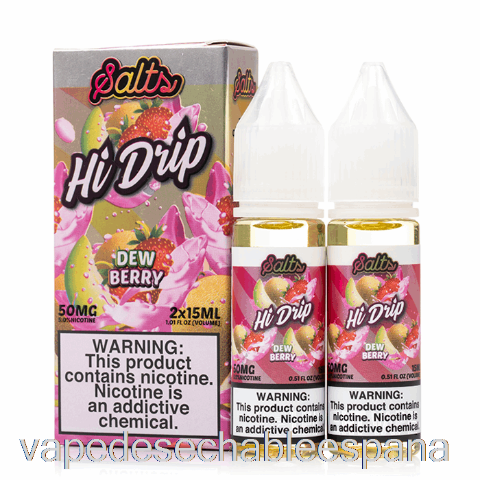 Vape Desechable España Dewberry - Sales Hi-goteo - 30ml 50mg